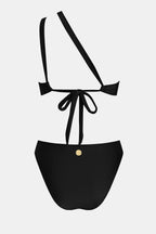 x Lexi Rivera Golden Tan One-Piece Swimsuit