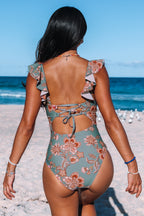 Evergreen Tummy Control One-Piece Swimsuit