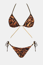 Screen Siren Animal Print Swimsuit Dress