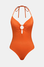 x JJD Orange Twist Bikini Set