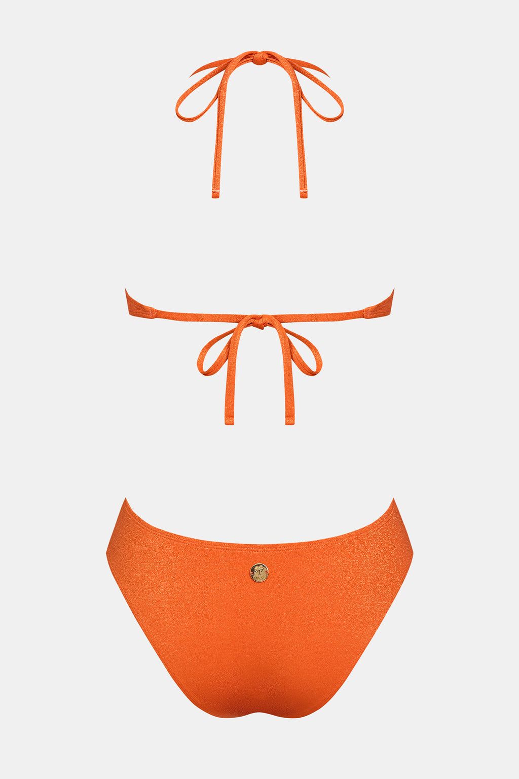 x JJD Orange Twist Bikini Set