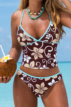 Delulu Floral Bikini Set