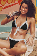 Spun Sugar Pink Bikini Set